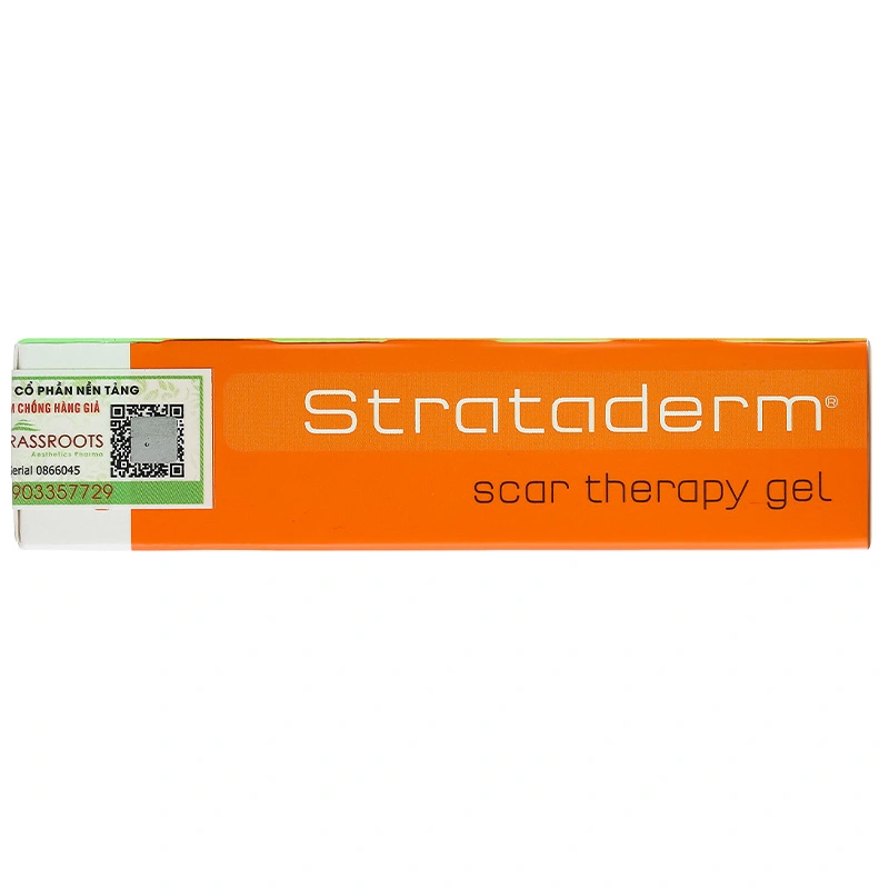 Gel Strataderm hỗ trợ giảm sẹo lồi, sẹo xấu, sẹo lâu năm tuýp 5g - 6